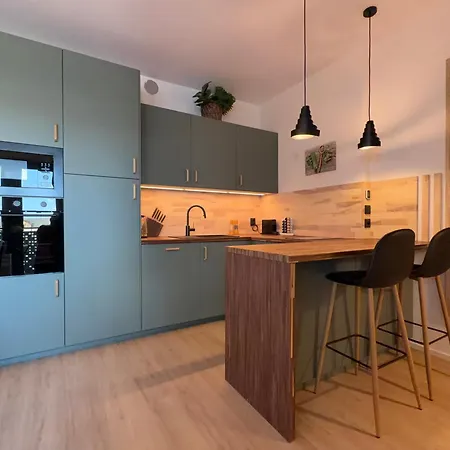 Urban Forest - Design, Garage & Balcony * Brno